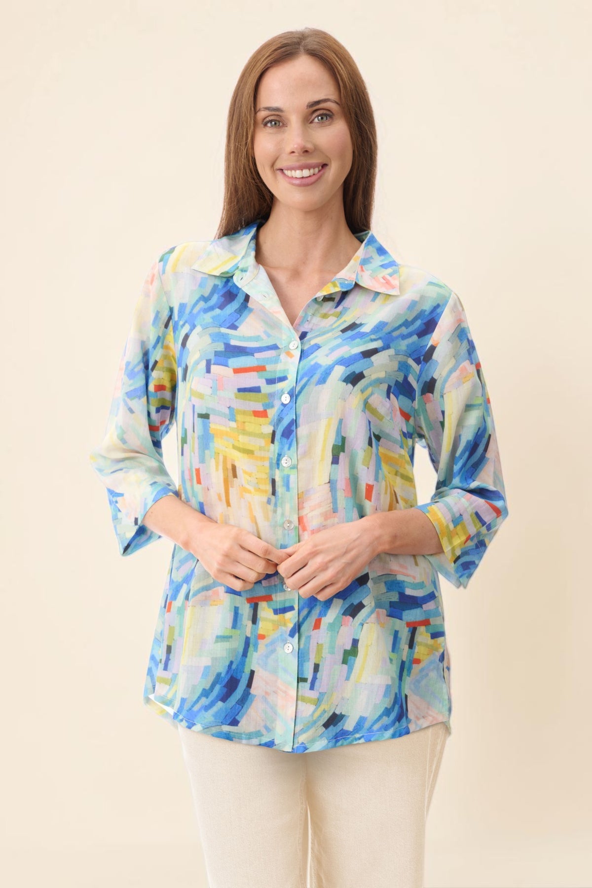 Erin 3/4 sleeve shirt