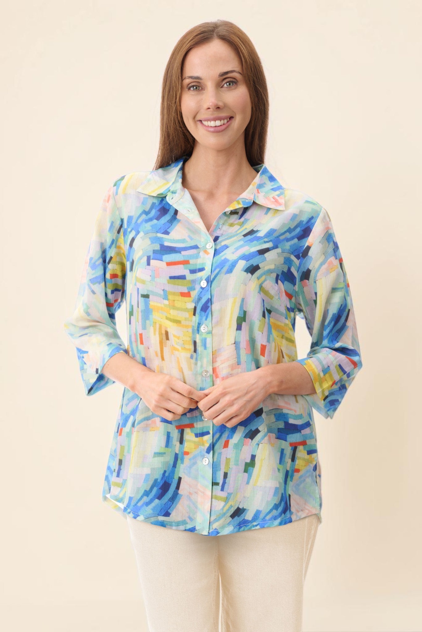 Erin 3/4 sleeve shirt