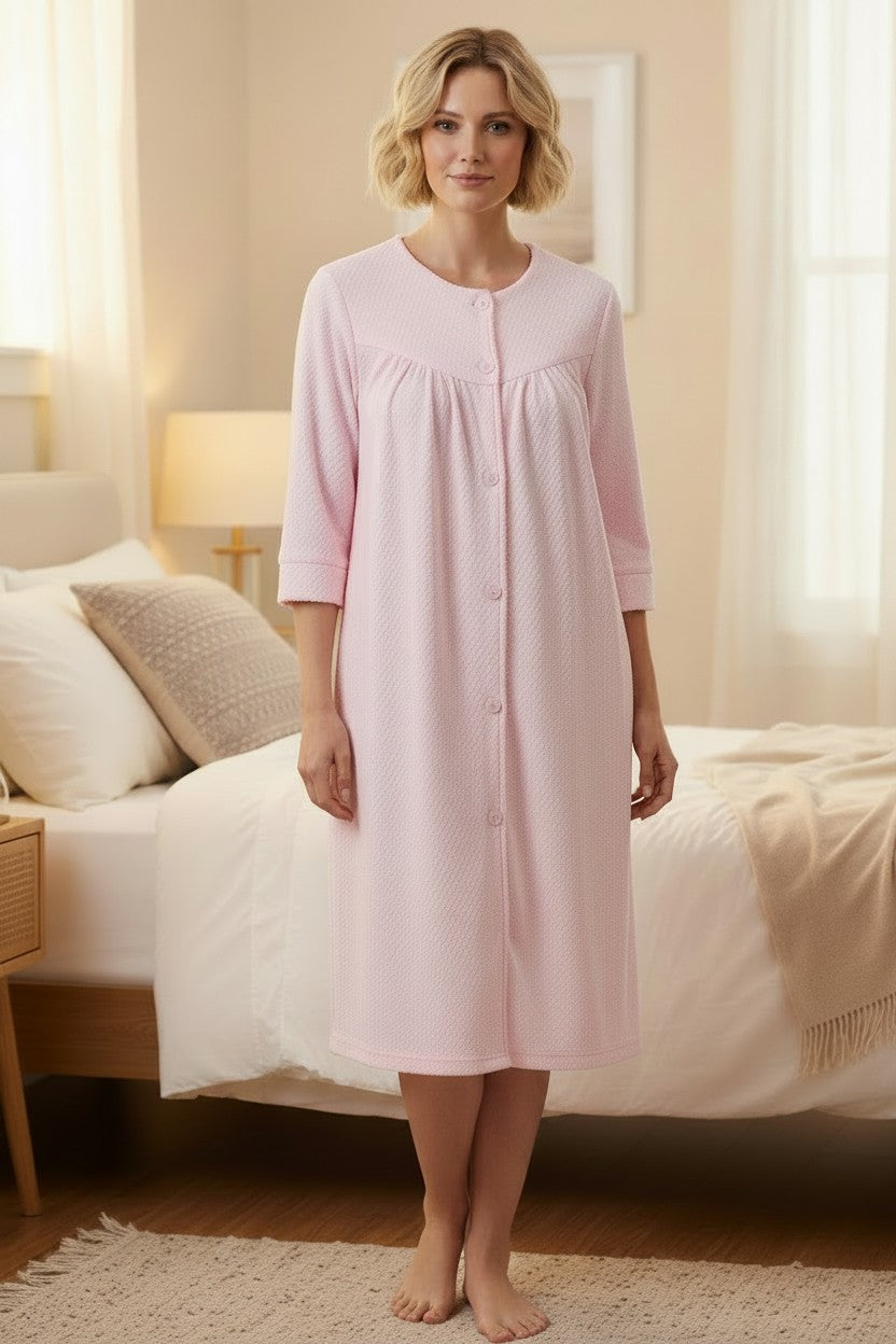 Jacquard Short Gown