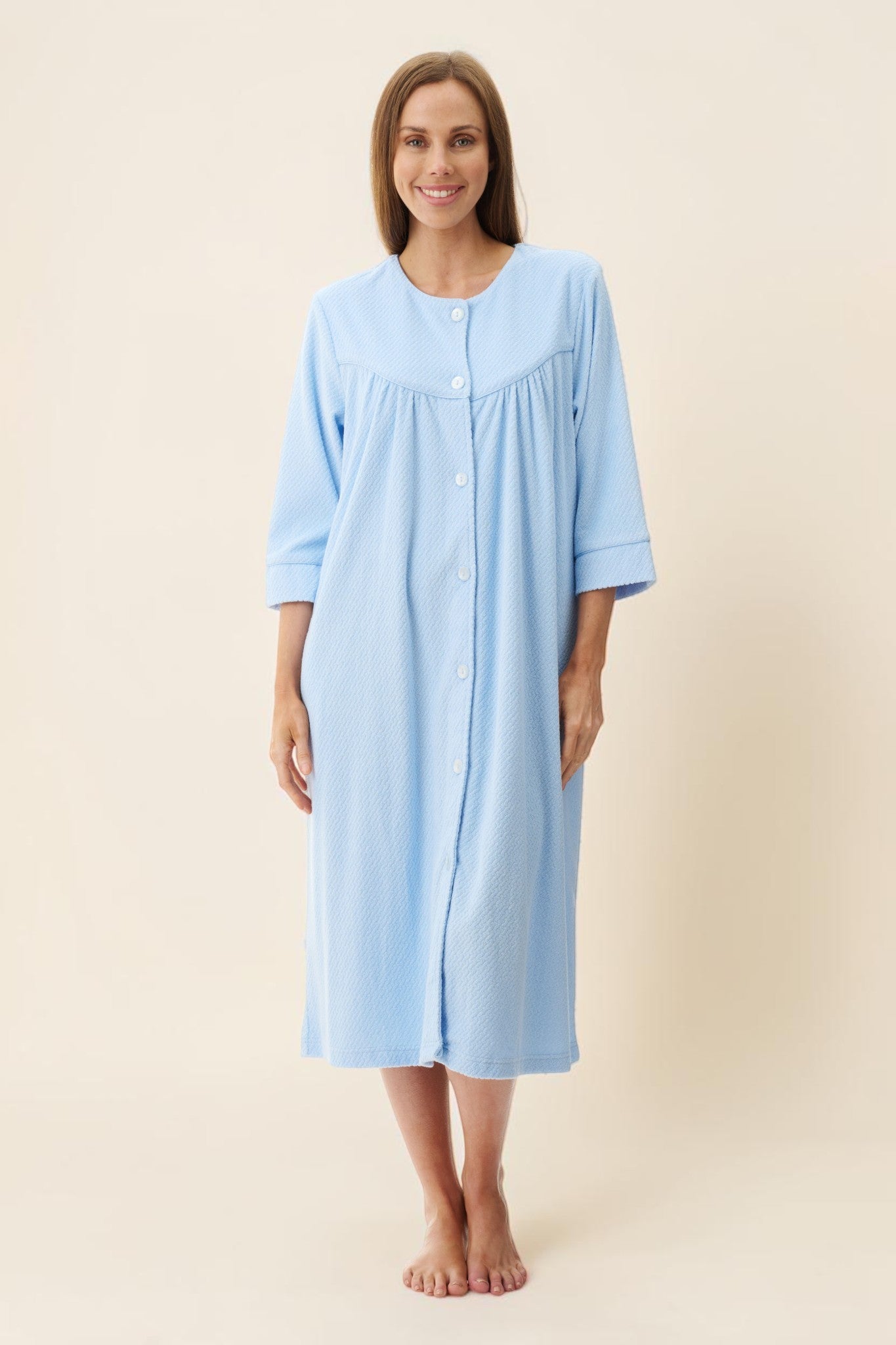 Jacquard Short Gown