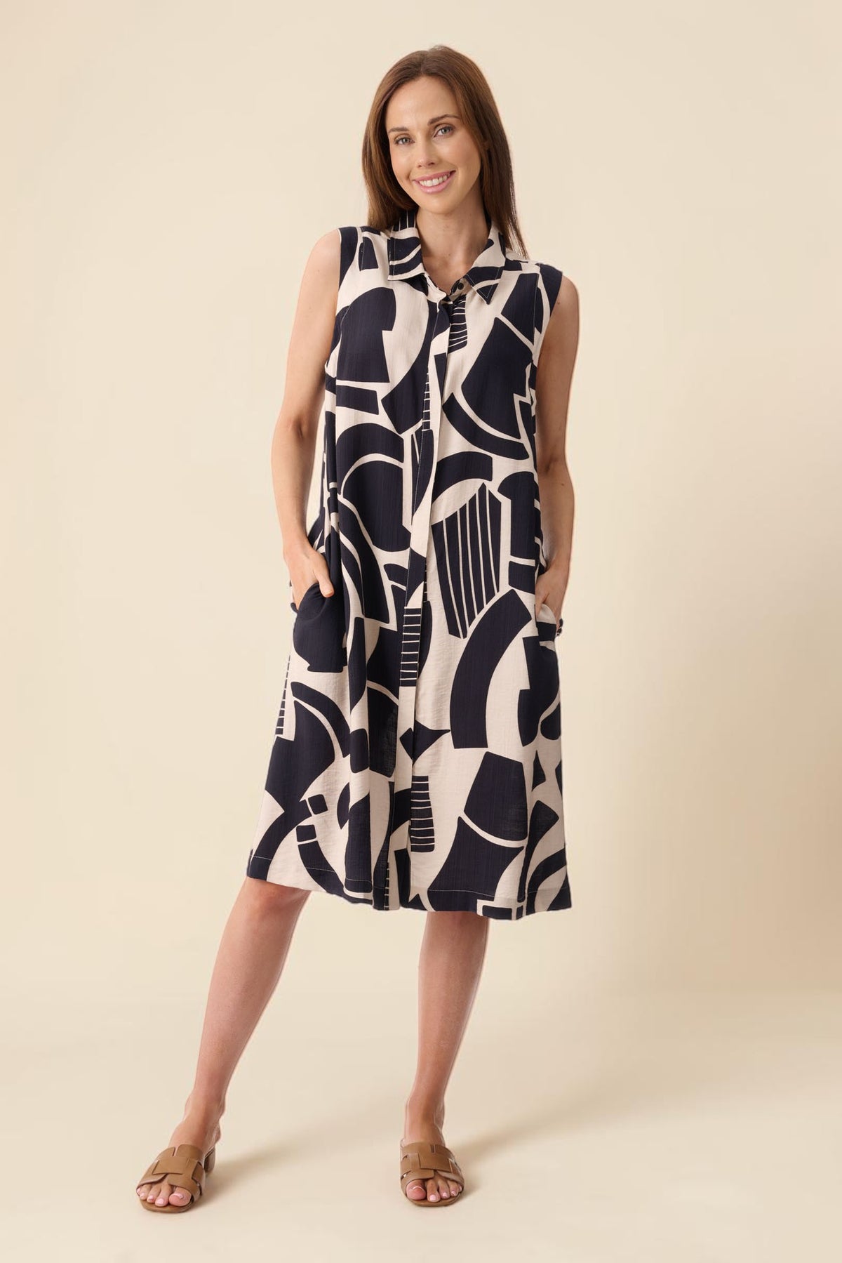 Taryn print dress