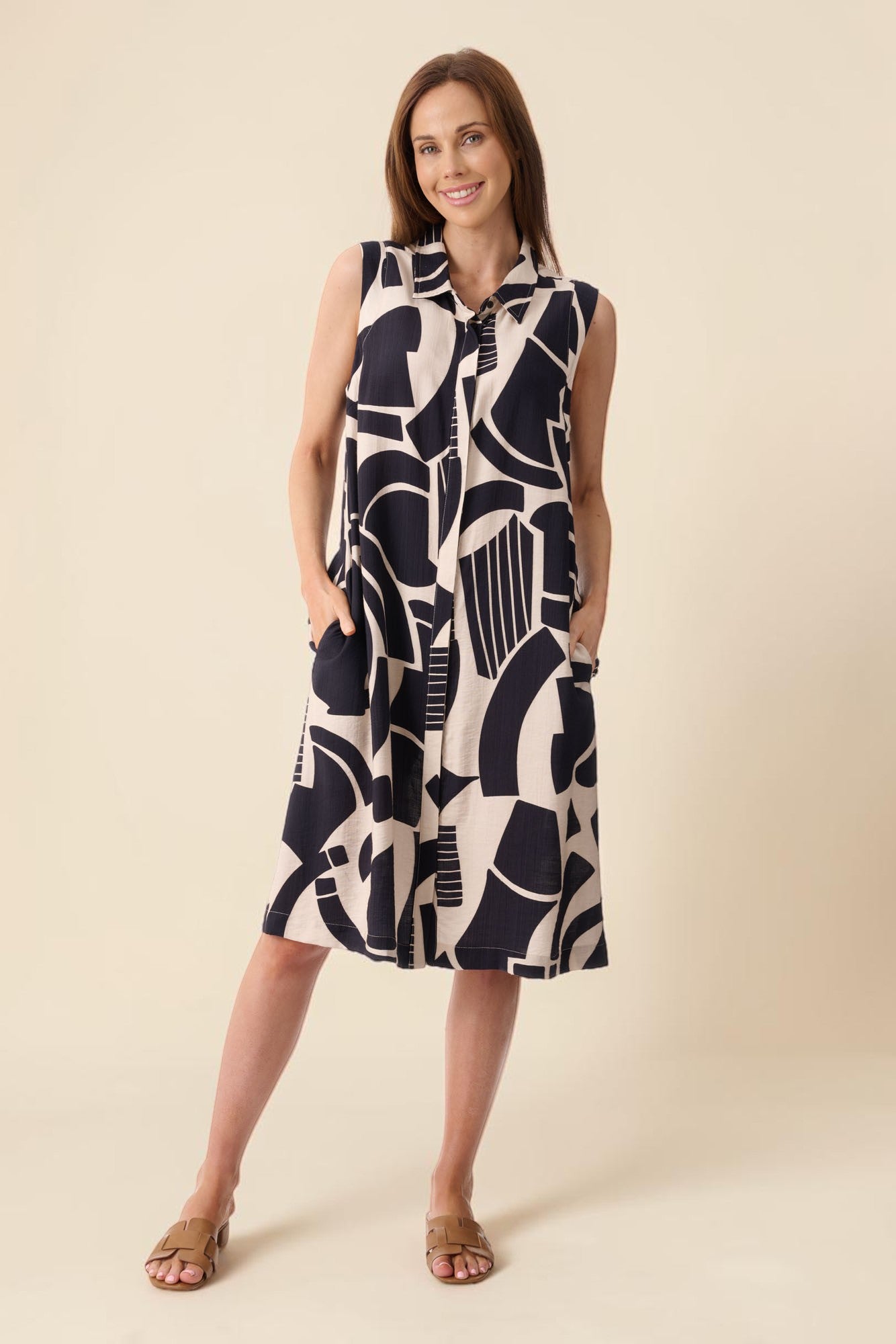 Taryn print dress