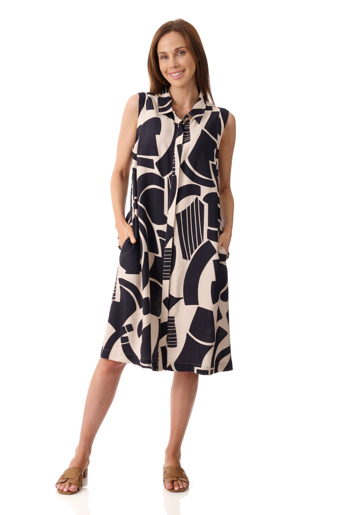 Taryn print dress