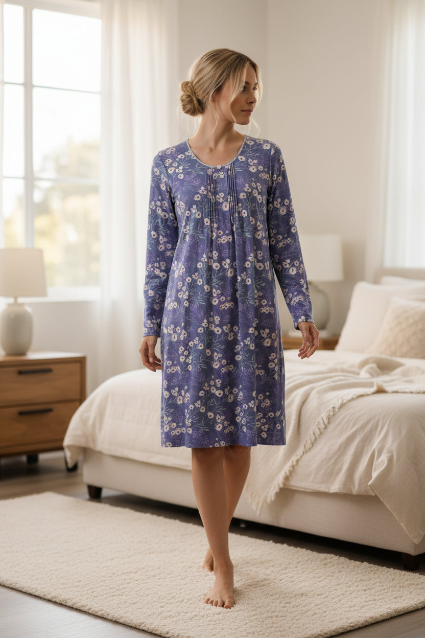 7LG43E - Elaine short nightie