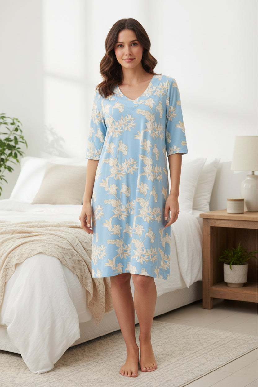 7LG84G - Gia short sleeve short nightie