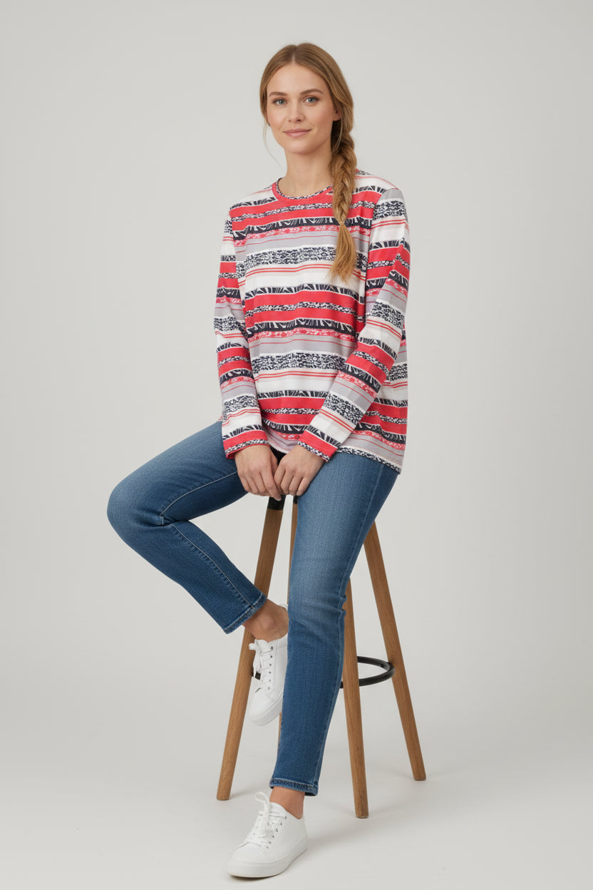 7LY59A - Anderson print top