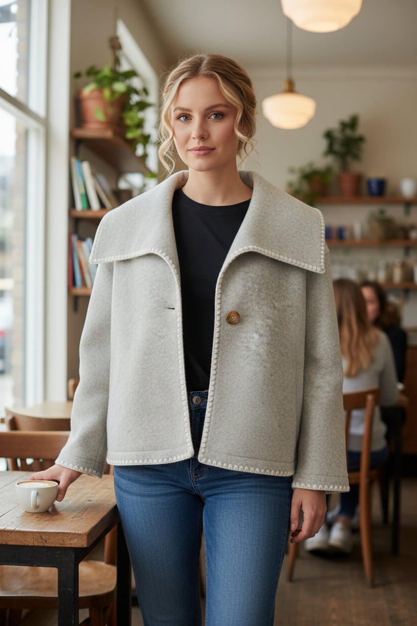 Shawl collar jacket