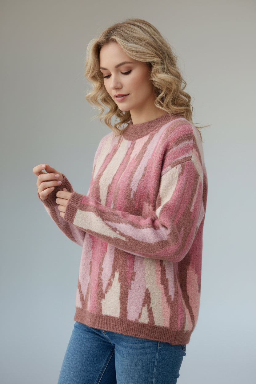 Ross Patterned jumper
