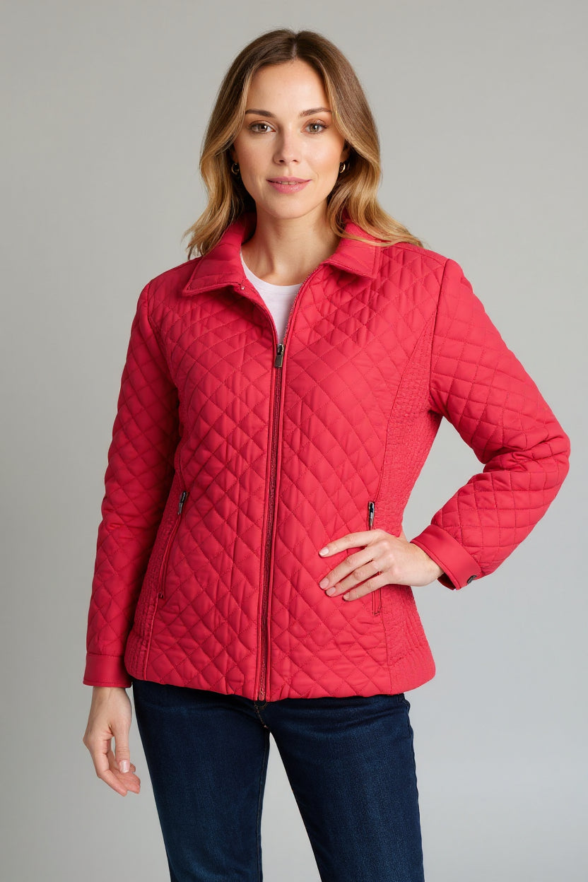 7QJ49 - Short quilted jacket