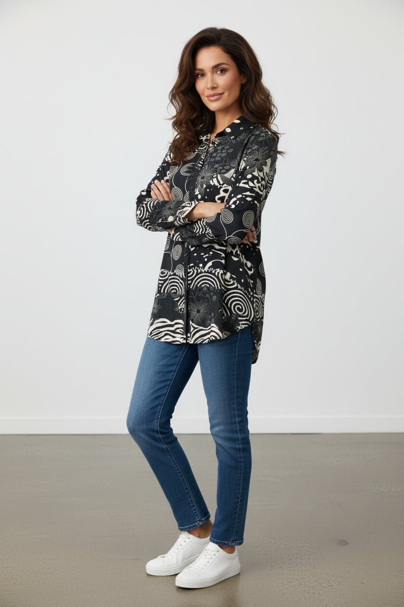 7VA58P - Price longline shirt